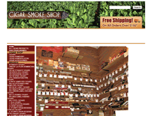 Tablet Screenshot of cigarsmokeshop.net